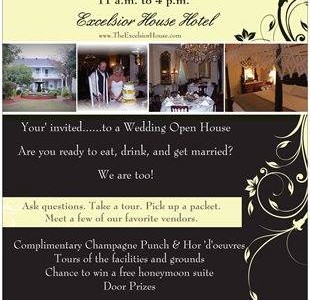 Wedding Open House at the Excelsior